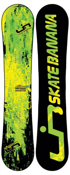 Lib Technologies Skate Banana BTX (grn/yel)