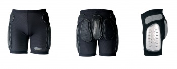 UFO Padded plastic shorts