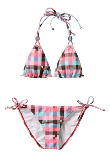 O'Neill Checkmaid Triangle Bikini