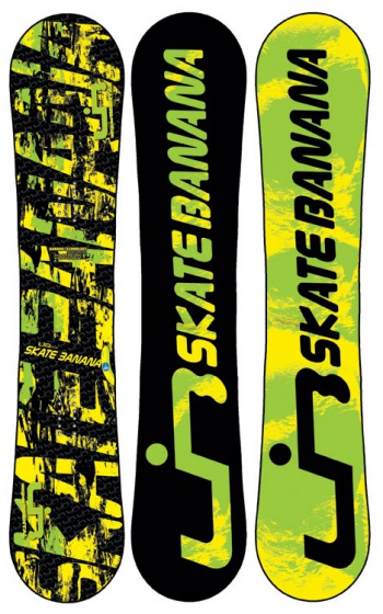 Lib Technologies Skate Banana BTX (Yellow/Green)