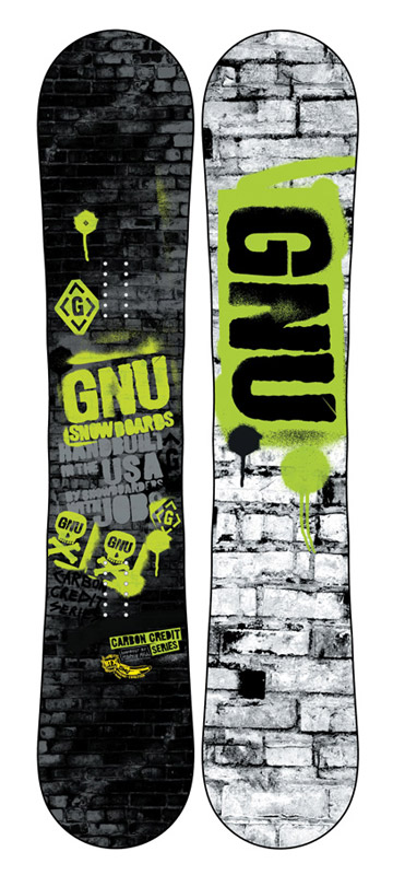 Snowboard Gnu Carbon Credit Series - Gnu - Buyers' Guide 2012/13