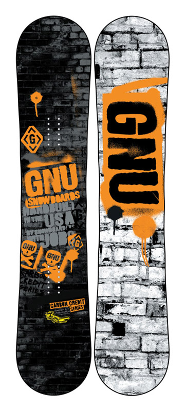 Snowboard Gnu Carbon Credit Series - Gnu - Buyers' Guide 2012/13