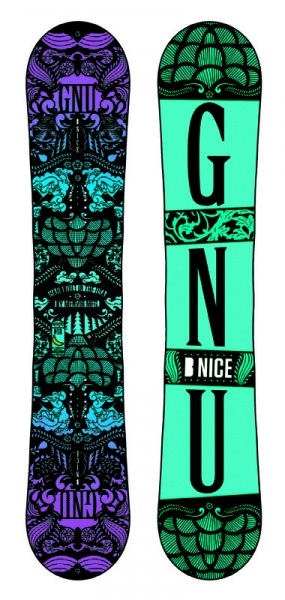 Gnu Snowboards B-Nice BTX (lucky joy)