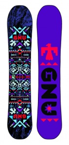 Gnu Snowboards Beauty DC3 BTX 