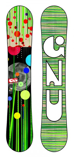 Gnu Snowboards Velvet Guru EC2 BTX