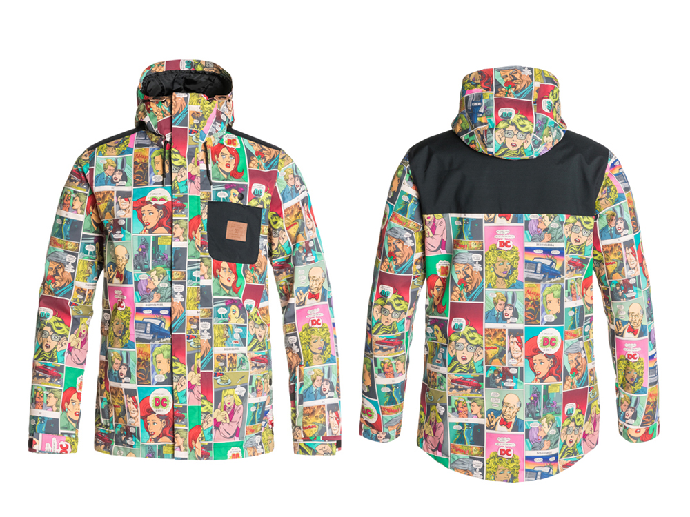 Dc delinquent store snowboard jacket