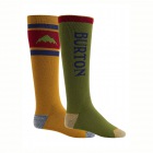 Burton Weekend Midweight Snowboard Sock 2 Pack